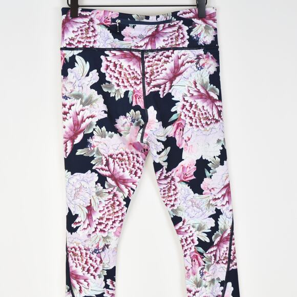 Athleta Run Free Garden Party 7/8 Leggings, size small - Picture 5 of 7